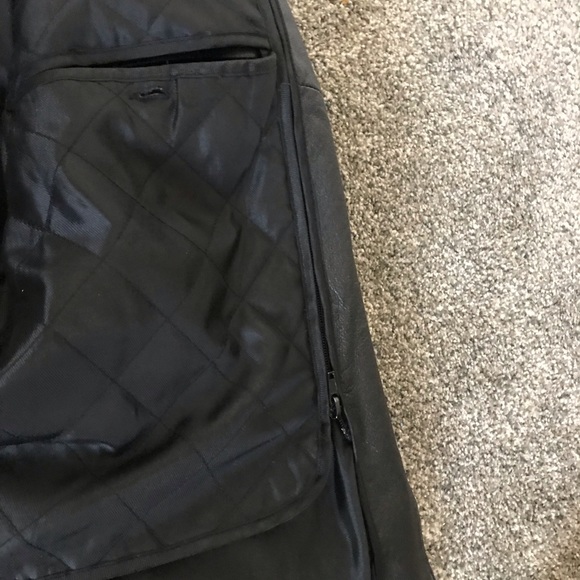 Mens Leather Coat - Picture 5 of 6